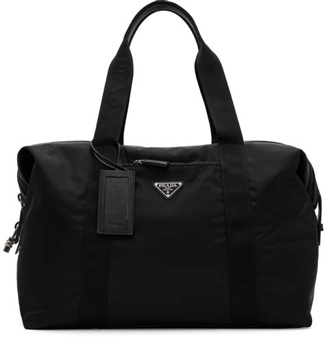 prada re nylon duffle bag.